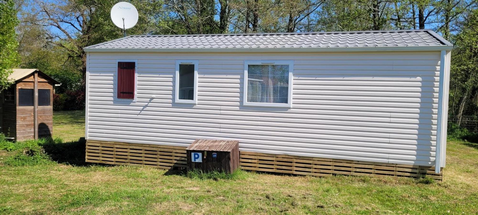 Mobil-Home Le Petit Paradis Vendeen Camping 3 Etoiles 7Km Des Plages Avrillé Zewnętrze zdjęcie